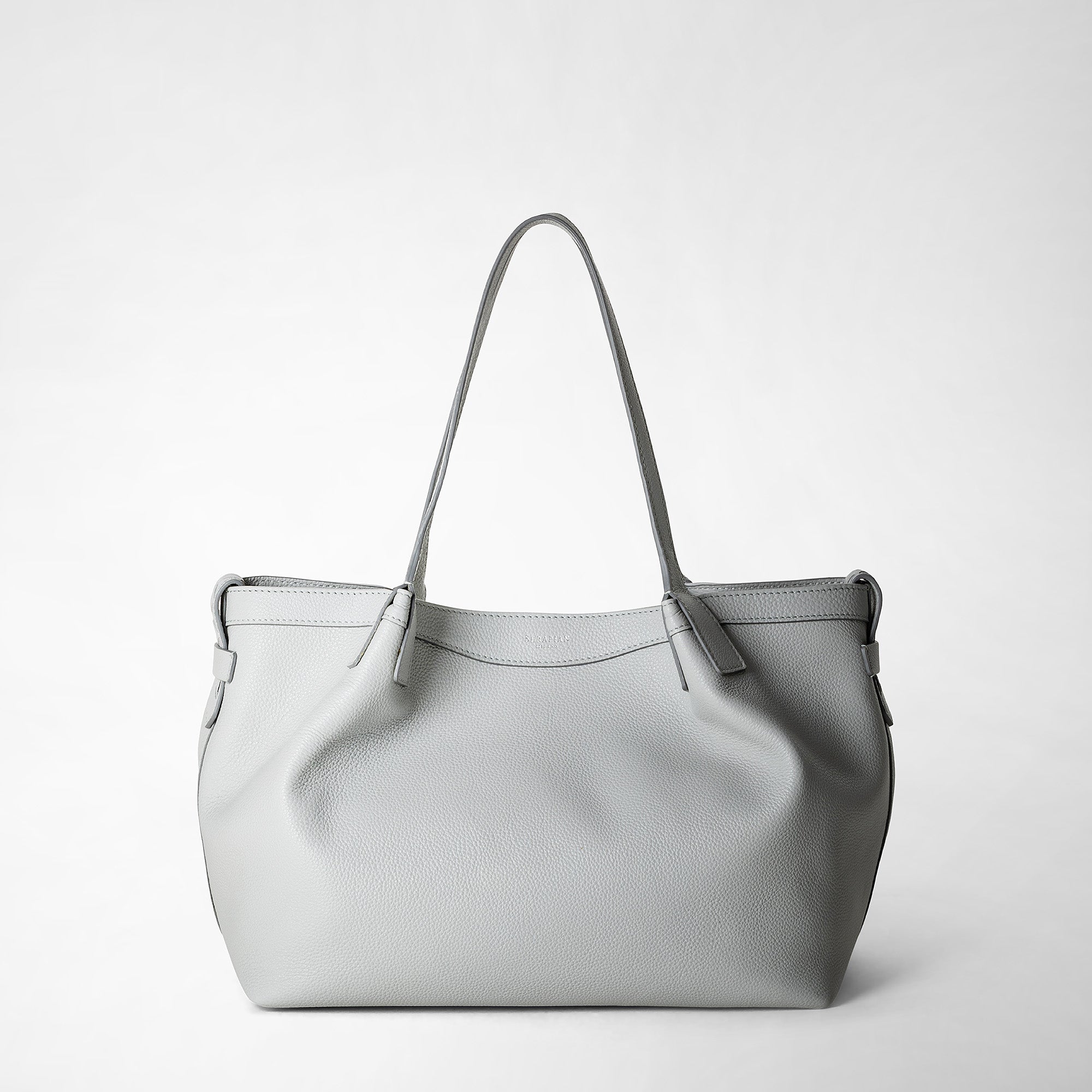 SMALL SECRET TOTE BAG IN RUGIADA LEATHER