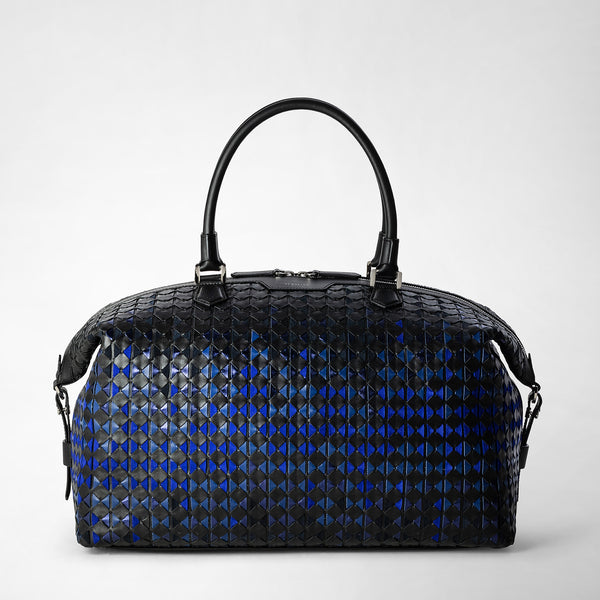 Travel bag in mosaico mestieri d'arte - riflessi blue