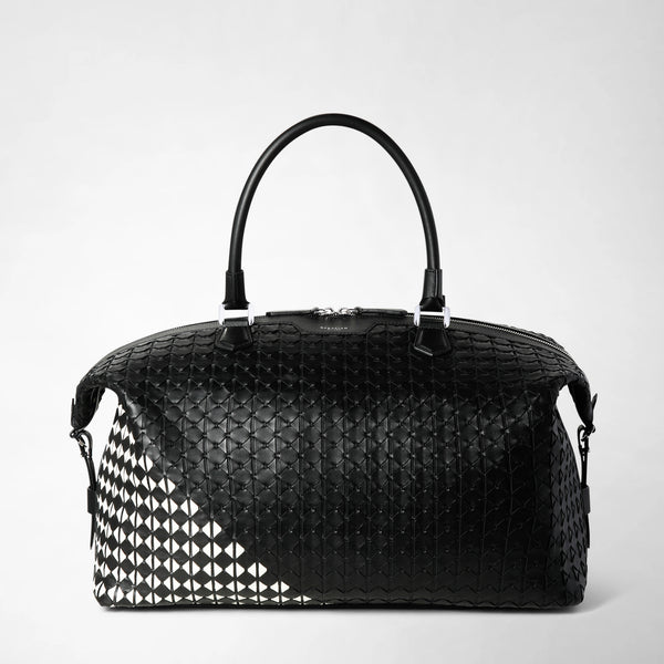 Reisetasche aus mosaico mestieri d'arte - black/off-white