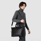 Briefcase in mosaico - black