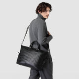 Briefcase in mosaico - black