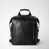 Backpack in mosaico - black