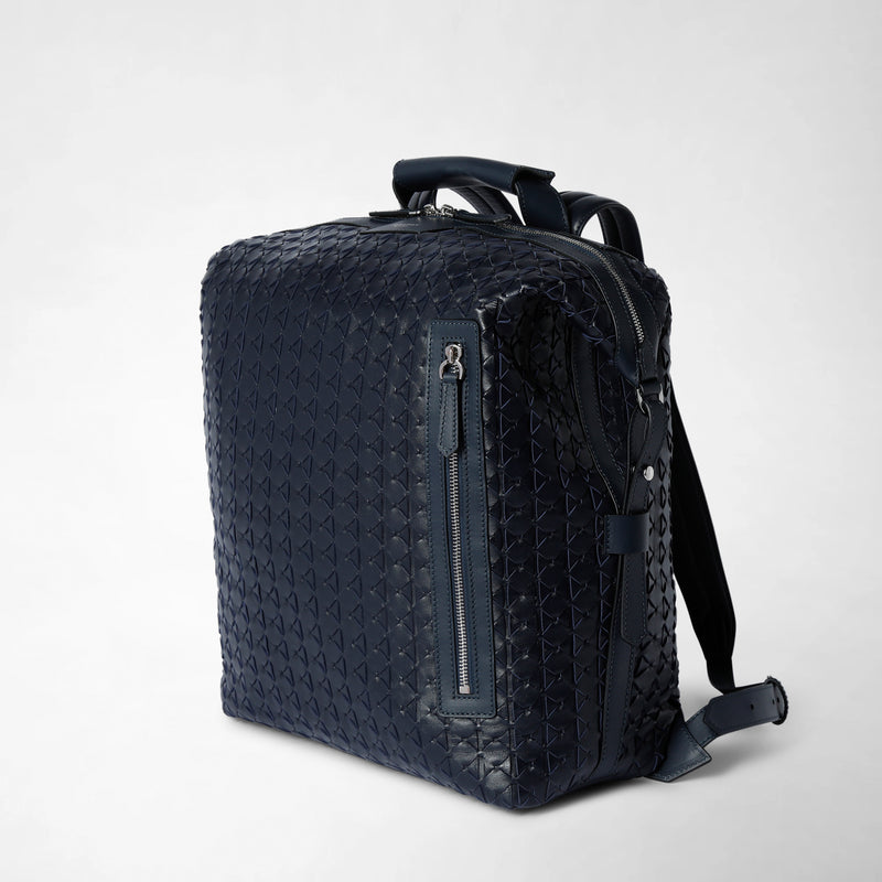 Zaino in mosaico - navy blue