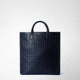 Day tote bag in mosaico - navy blue