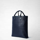 Day tote bag in mosaico - navy blue