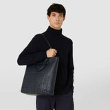 Sac cabas de jour en mosaico - navy blue