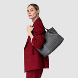 Sac cabas secret small en mosaico - shadow