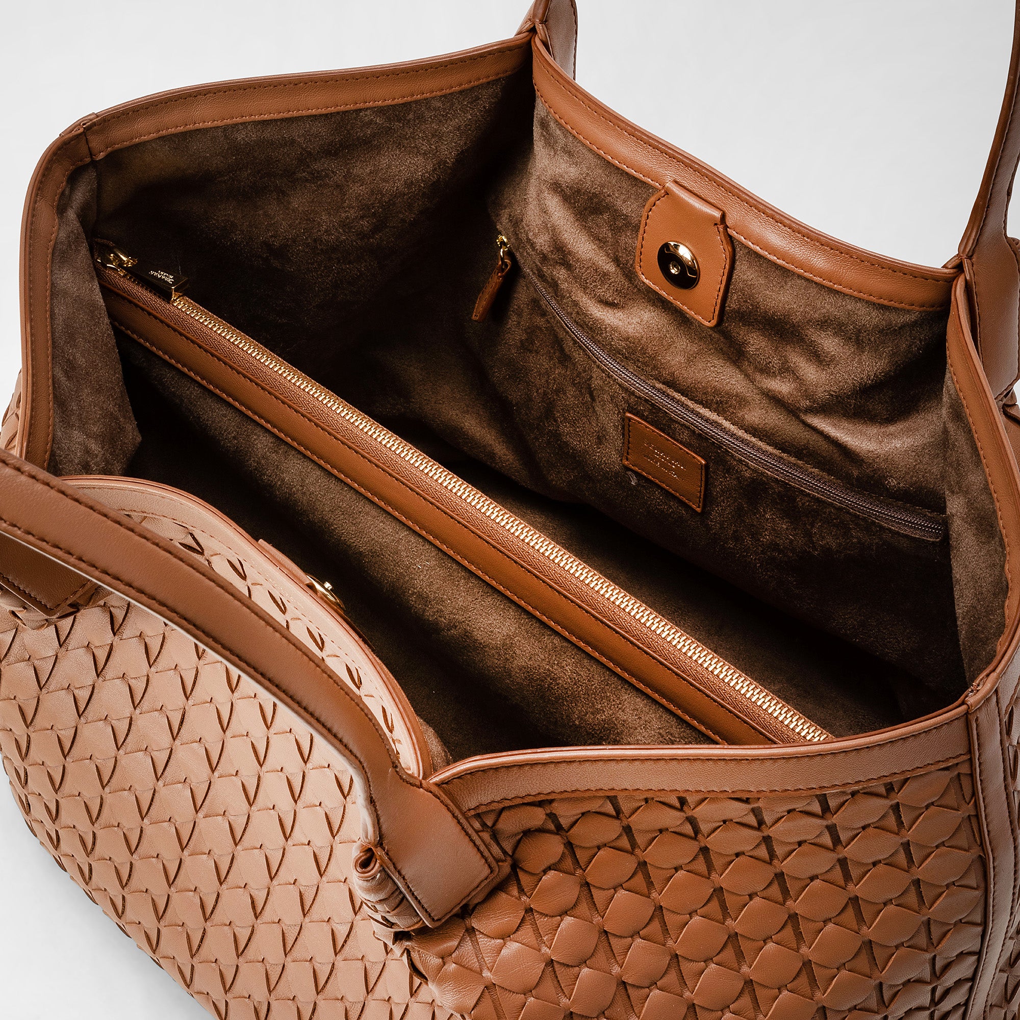 Bottega Veneta Intrecciato Woven Nappa Leather Tote Bag