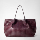 Mosaico製secretトートバッグ - dark plum