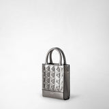 1928 mini tote bag in mosaico - ruthenium