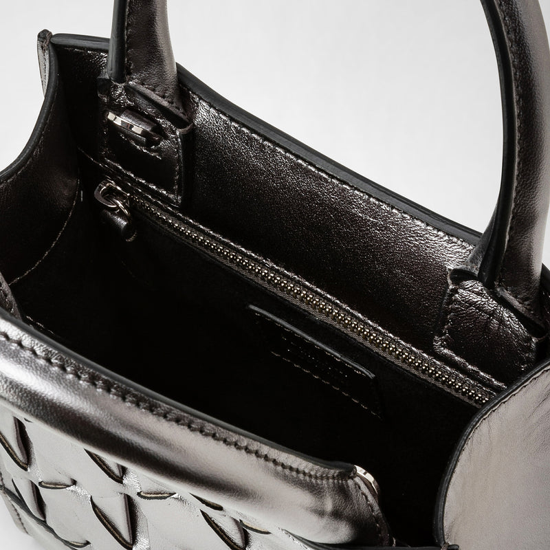 1928 mini tote bag in mosaico - ruthenium