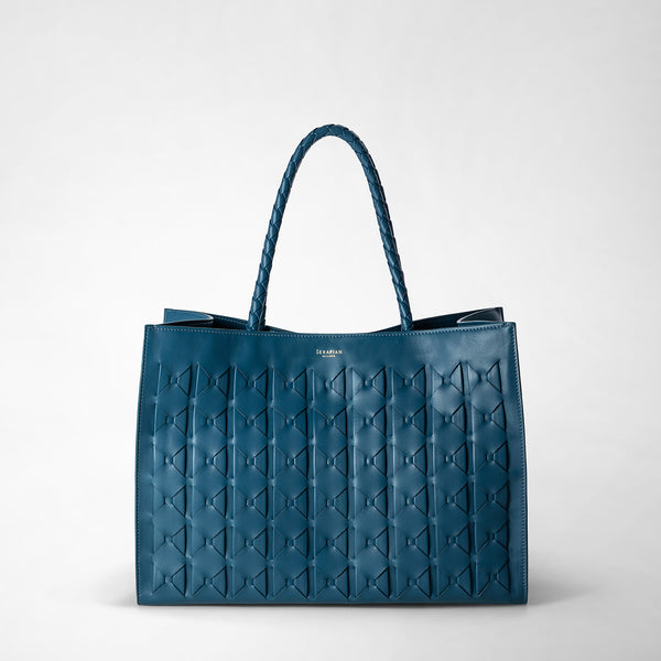 1929 tote bag in mosaico - blue jeans