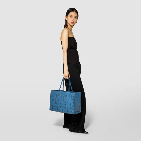 1929 tote bag in mosaico - blue jeans