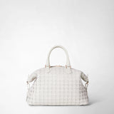 Anì bag in mosaico - off-white