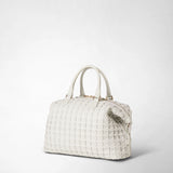 Anì bag in mosaico - off-white