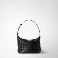 KLEINE SCHULTERTASCHE ANÌ AUS MOSAICO Black