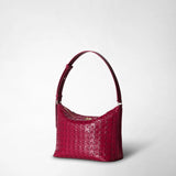 Small anì shoulder bag in mosaico - lipstick