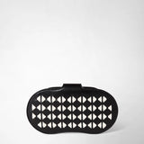 Glasses holder in mosaico - black/off-white