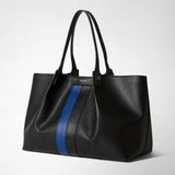 Secret tote bag in stepan - black/winter blue