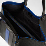 Secret tote bag in stepan - black/winter blue