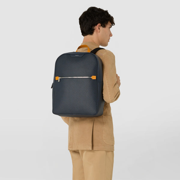 Backpack in stepan - ocean blue/navy/sunrise