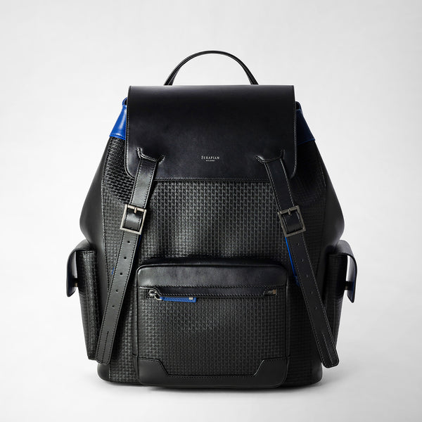 Grosser rucksack aus stepan 72 - black/winter blue