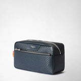 Washbag in stepan - ocean blue/navy/sunrise