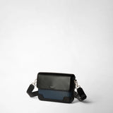 Flap messenger in stepan - ocean blue/black