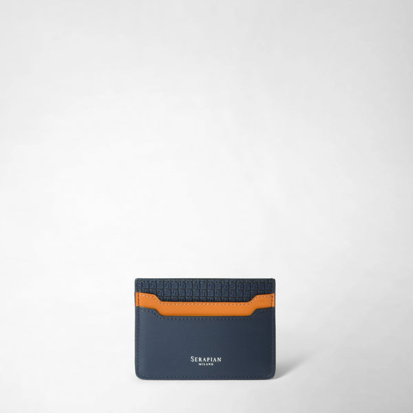 5-card holder in stepan 72 - ocean blue/navy/sunrise