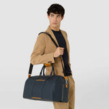 Holdall in stepan - ocean blue/navy/sunrise