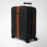 Cabin trolley in stepan 72 - black/cuoio