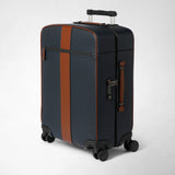 Cabin trolley in stepan 72 - ocean blue/cuoio