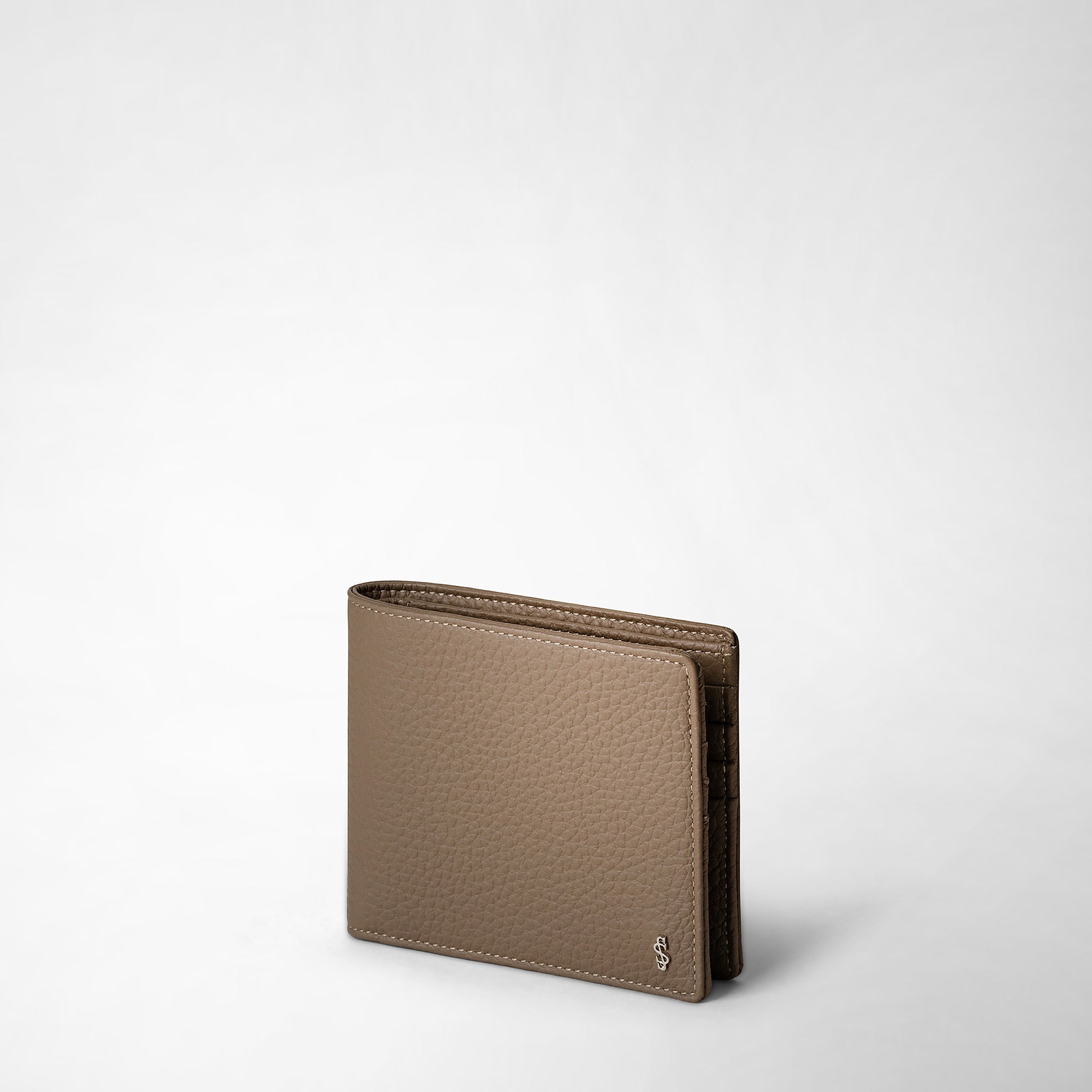 8-CARD BILLFOLD WALLET IN CACHEMIRE LEATHER – Serapian Boutique Online