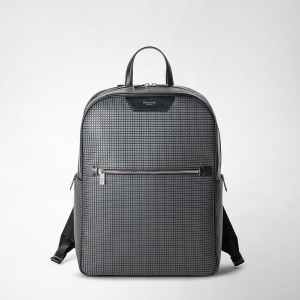 Backpack in stepan Boutique asphalt Serapian gray – black Online